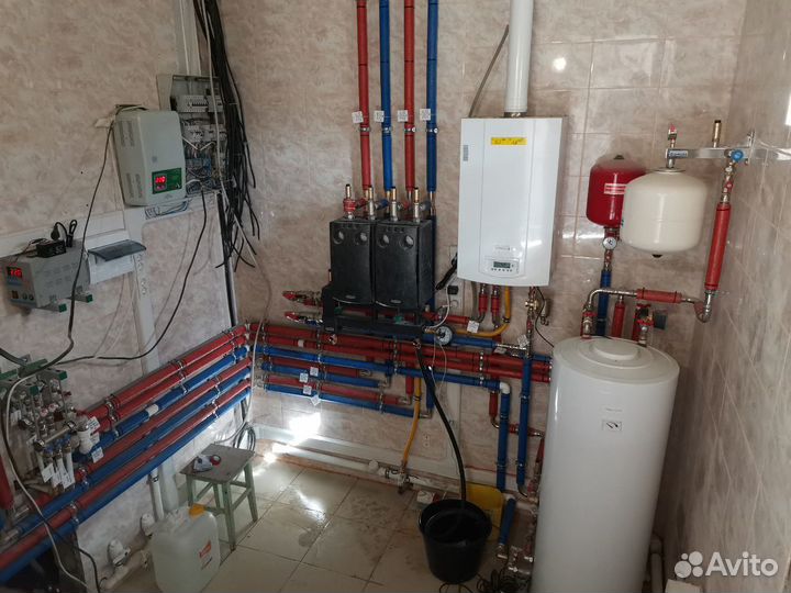 Отопление,водоснабжение, сантехработы под ключ