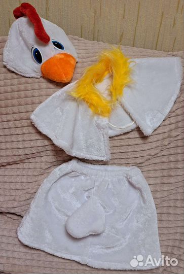 Новогодний костюм курочки для девочки