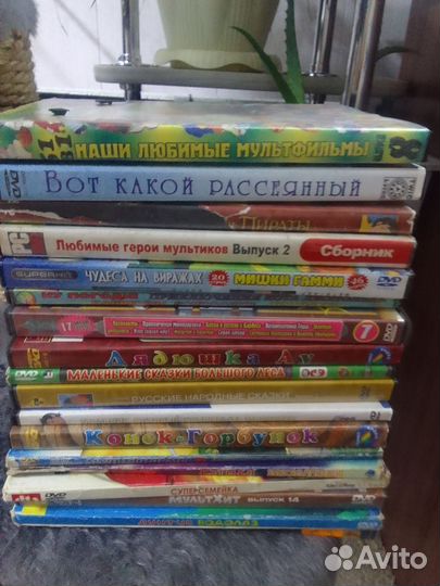 Мультфильмы на двд диск