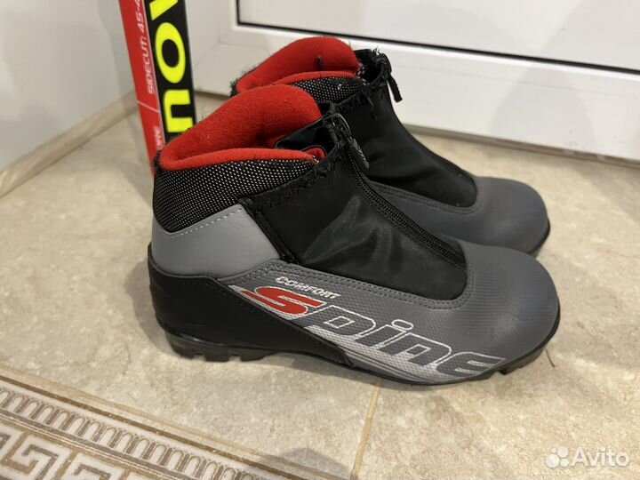 Лыжный комплект 170см,ботинки 36