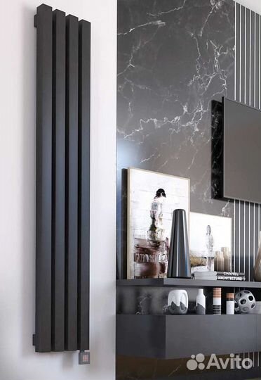 Вертикальный дизайнерский радиатор Steel-Hot от пр