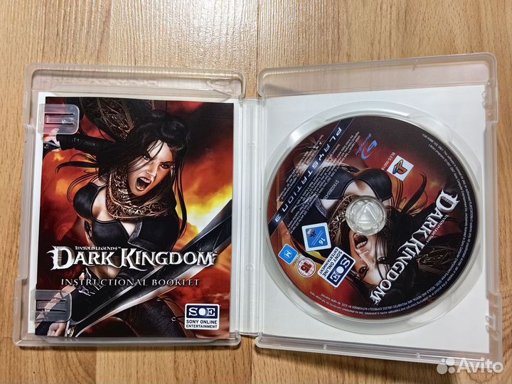 Untold Legends Dark Kingdom диск PS3