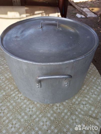 Кастрюля алюминиевая 40 литров