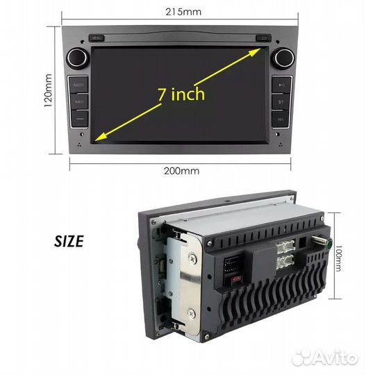 Магнитола Opel 2-32 Antara, Zafira, Corsa
