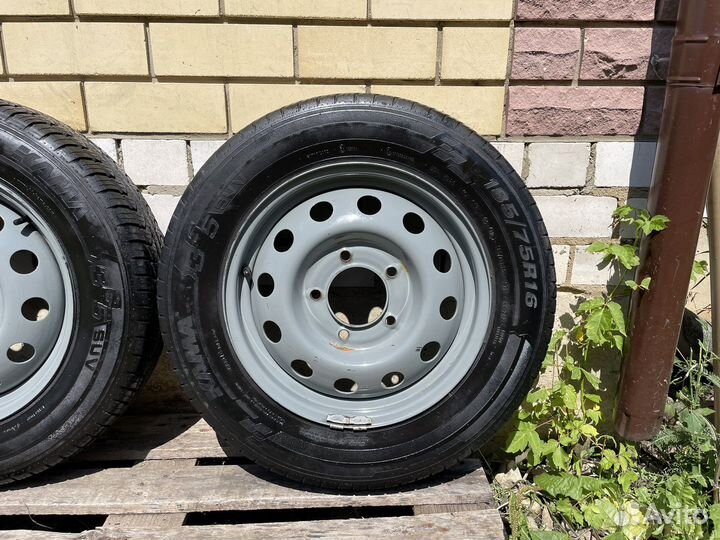 Комплект летних колес R 16 на ниву 21214 Кама 365
