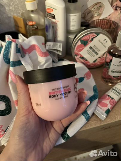 The body shop british rose набор