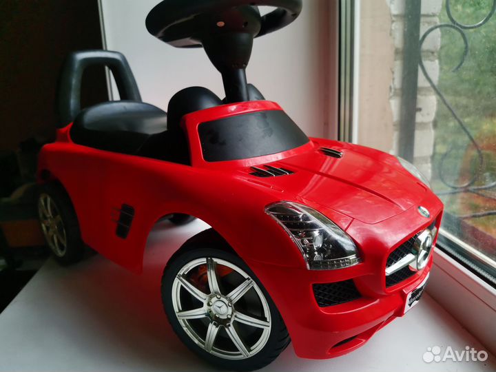 Машина каталка толокар mercedes