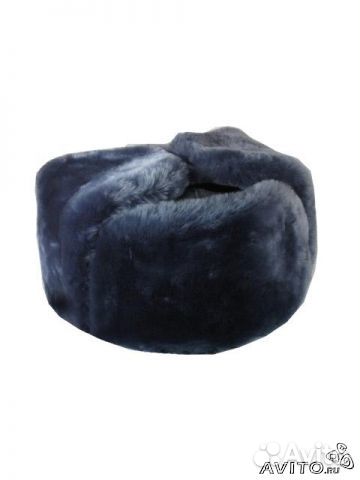 Шапка-ушанка из натуральной облагороженной овчины