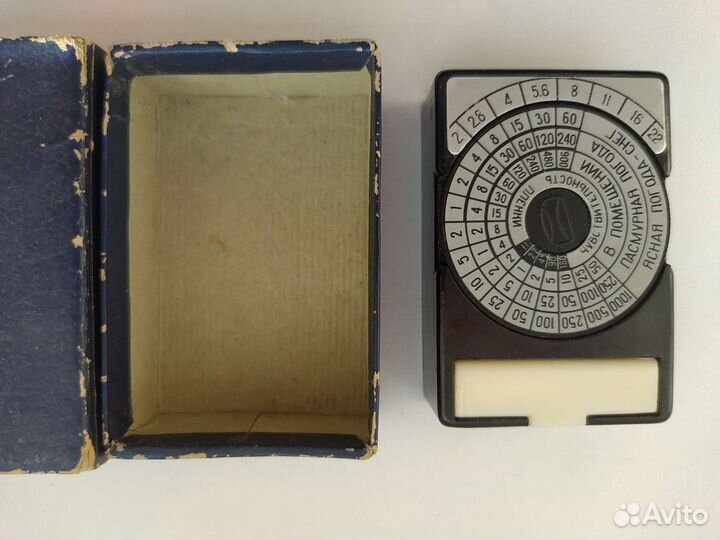 Фотоэкспонометр оптэк СССР