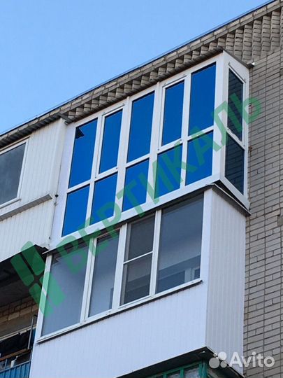 Остекление балконов и лоджий