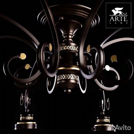 Потолочная люстра Arte Lamp Grazioso A4577PL-8CK