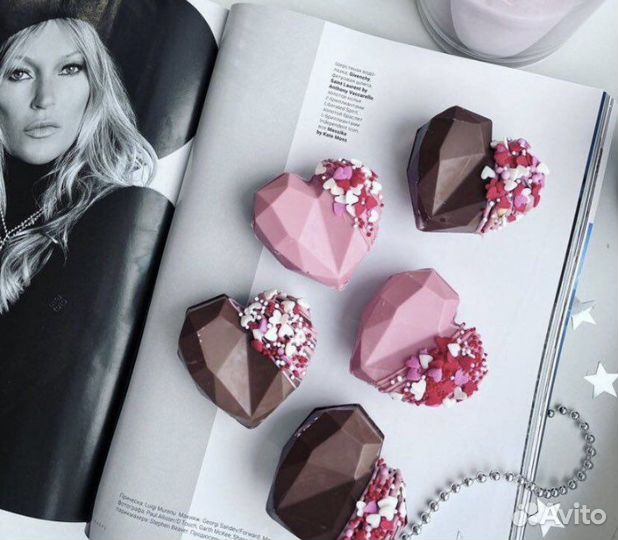 Шоколадные бомбочки сердце