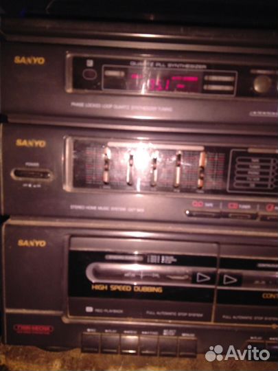 Музыкальный центр sanyo