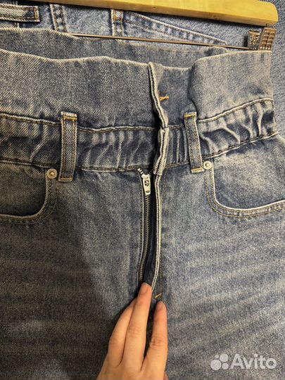 Джинсы широкие sela, S