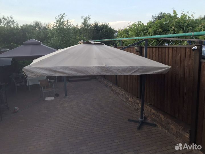 Зонт садовый уличный 3.4х3.4