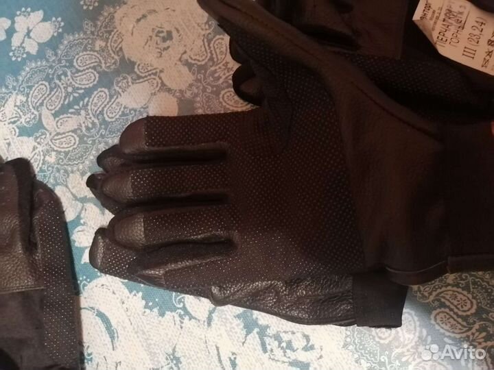 Перчатки кожаные горные