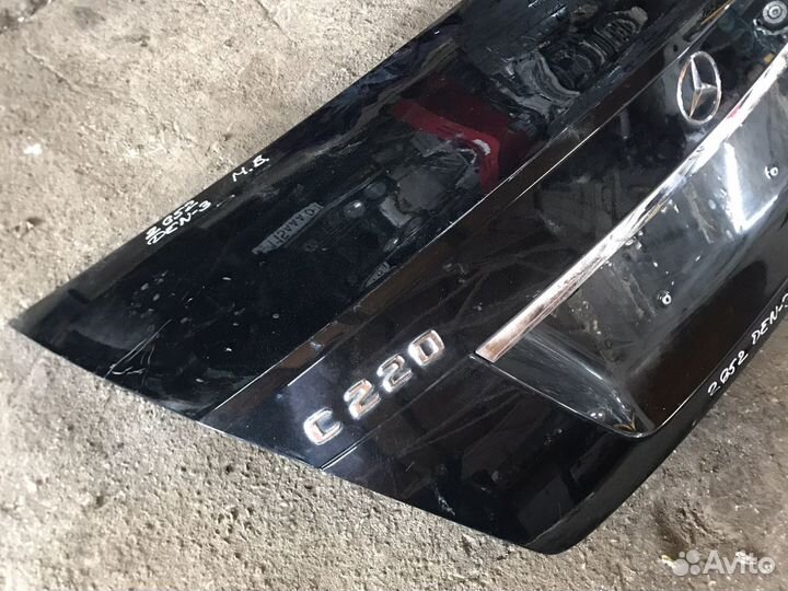 Мерседес w204 крышка багажника
