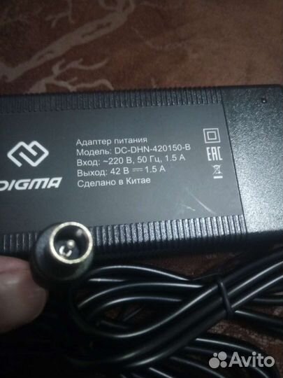 Блок питания-акб для самоката 42v