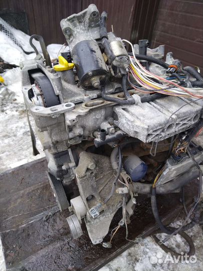 Двигатель Renault Megane2 Scenik2 F4R 711 Акпп2.0