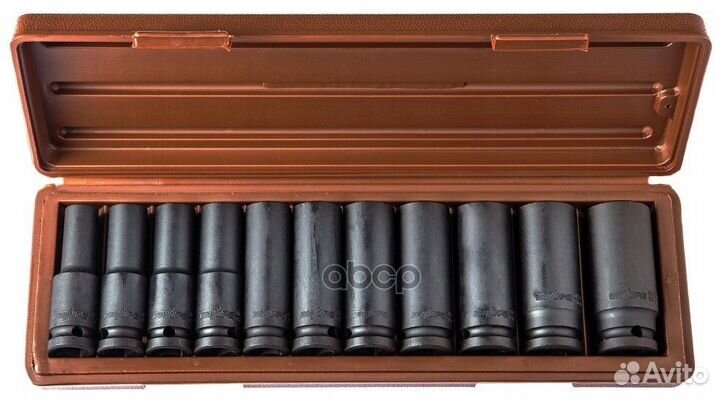 Набор головок торцевых глубоких для ударного ин
