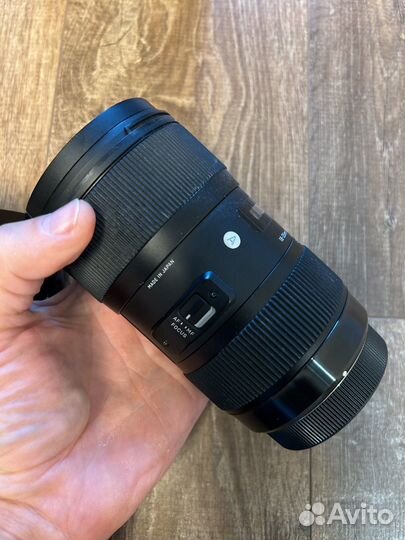 Объектив sigma 18 35 mm 1.8 art canon