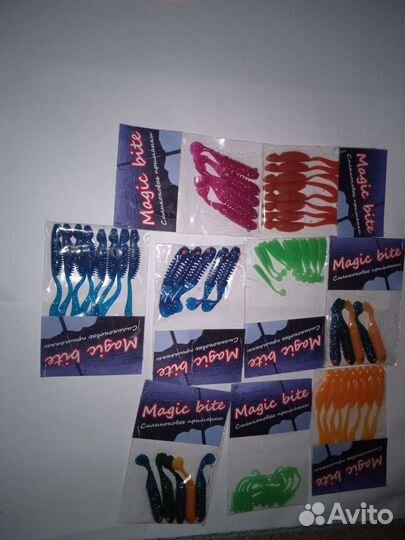 Силиконовые приманки (реплики)