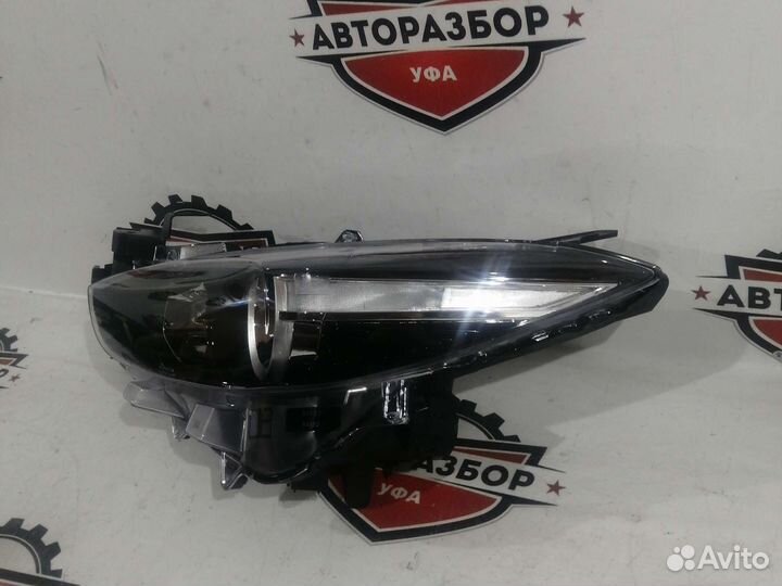 Фара левая новая mazda 3 bm галоген 16-19