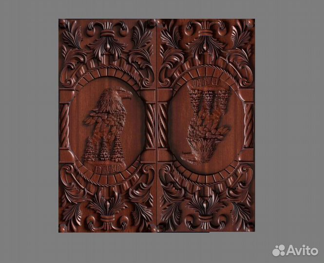 Резные нарды 