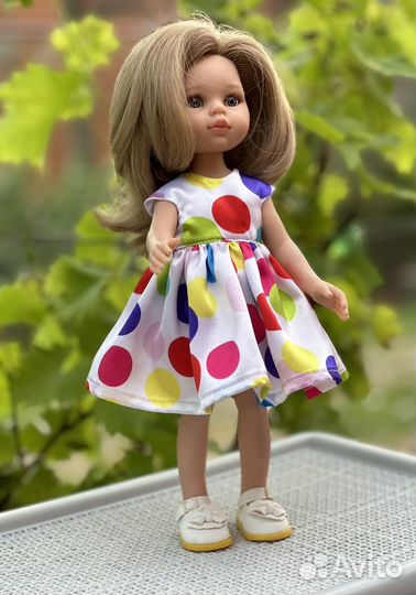 Платье для куклы Паола Рейна