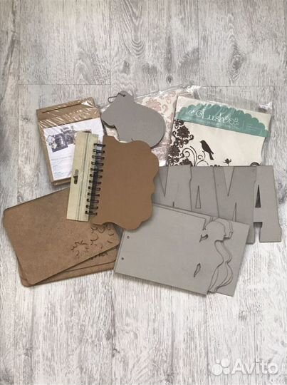 Набор заготовок для альбомов + набор рамочек