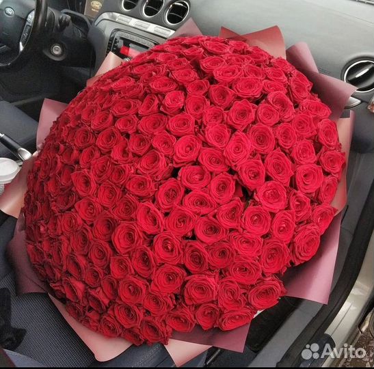 XXL-Букеты из Красных Роз. Доставка