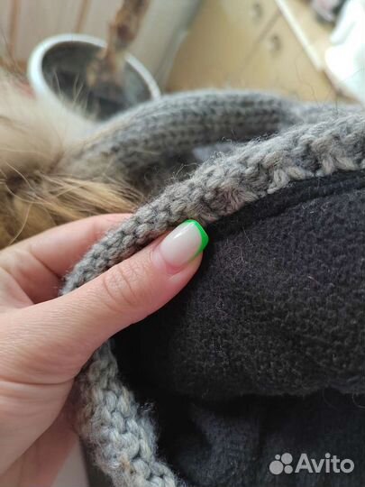 Комплект шапка и снуд