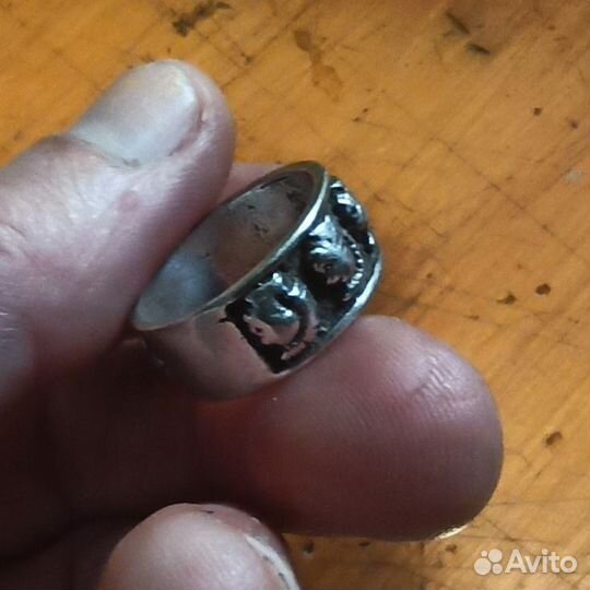 Винтажное серебряное кольцо 17 размер
