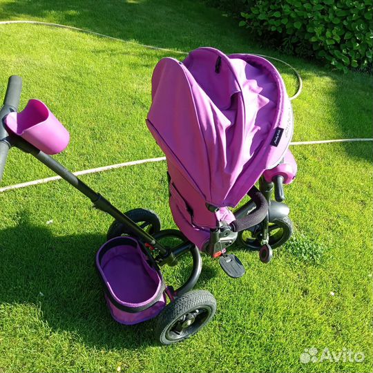 Детский велосипед с ручкой