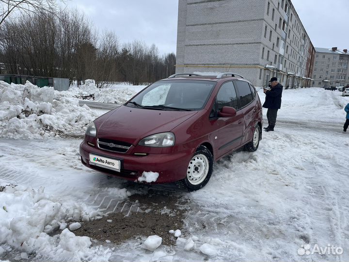 Chevrolet Rezzo 1.6 МТ, 2007, битый, 170 000 км