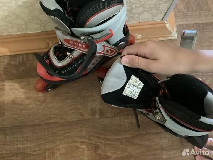 Роликовые коньки детские с 30 по 33 размеры