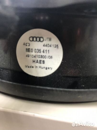 Динамик передний Ауди А4 Б6 Б7