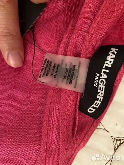 Karl lagerfeld палантин новый оригинал