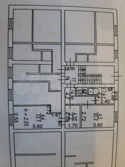 2-к. квартира, 38 м², 1/3 эт.