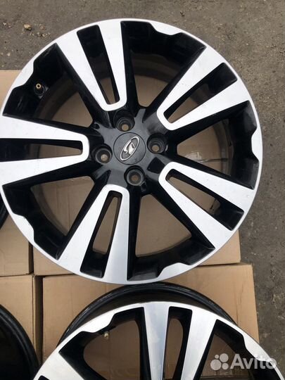 Диски R17 4/100 LADA Vesta SW Cross Black