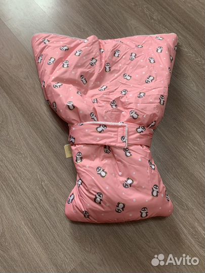 Конверт на выписку для девочки осень - зима