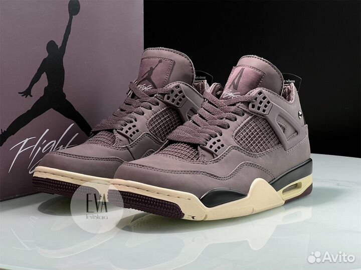 Кроссовки A Ma Maniére X Air Jordan 4 'Violet Ore'