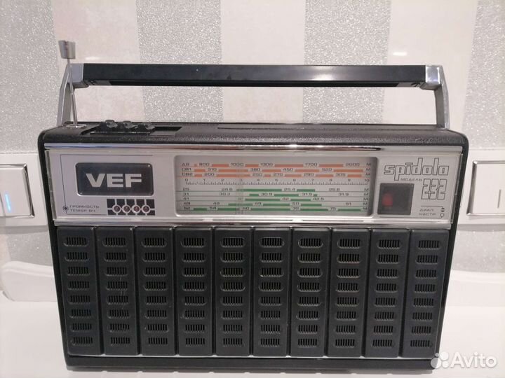 Радиоприемник вэф спидола 232