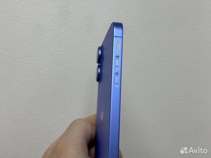 Корпус для iPhone XR под iPhone 16 Blue