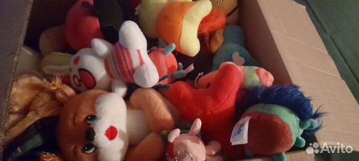 Ящик мягких игрушек