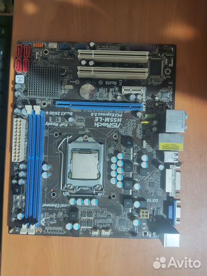 Материнская плата с процессором Intel i3-540