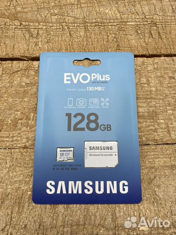 Карта памяти Micro Sd 128 samsung EVO plus
