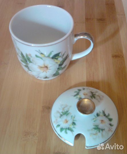 Кружки с крышками для заваривания трав