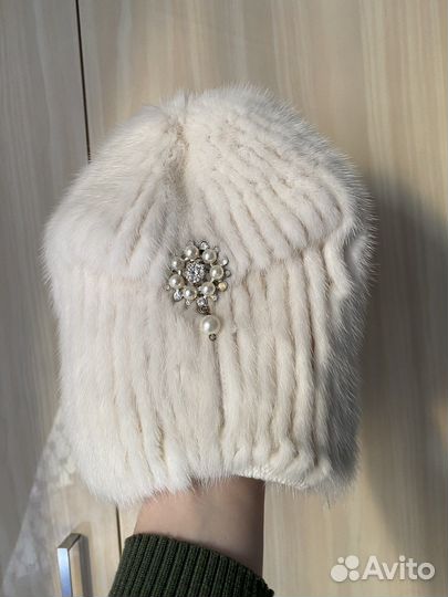 Шапка норковая