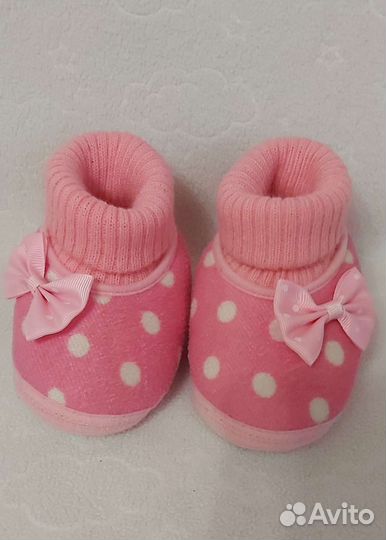 Пинетки для девочки